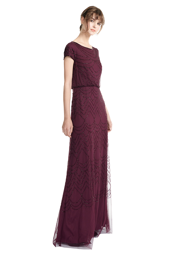 side view of the dress